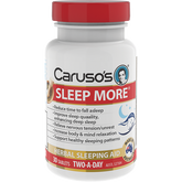 Caruso's Natural Health Sleep More 30 Tablets